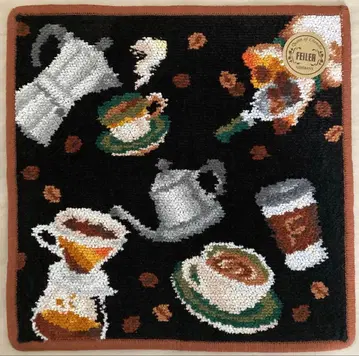 페이러 커피 블레이크 손수건