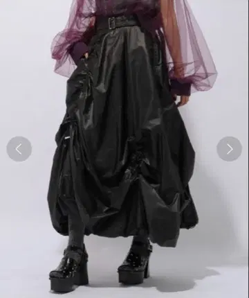 하레 HARE 벌룬 디자인 스커트