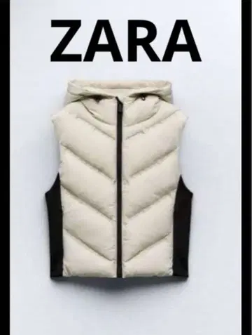 새상품 완판 ZARA 워터 레페 퍼프 베스트