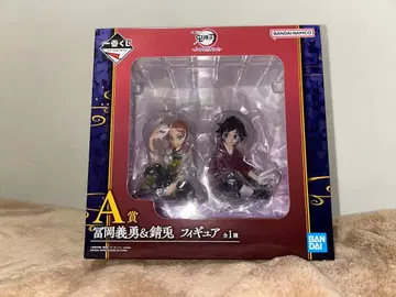 귀멸의 칼날 제일복권 A상 토미오카 기유 & 사비토 피규어