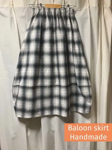 벌룬 스커트 핸드메이드