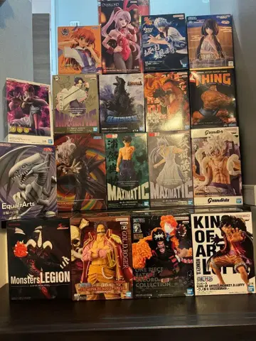 애니메이션 코믹 캐릭터 피규어 묶음 판매