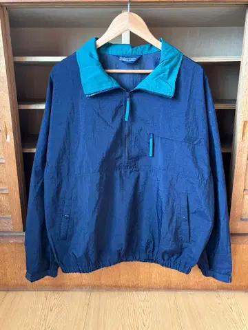 90s lands end 풀오버 나일론 재킷