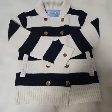 Samansa Mos2 스트라이프 니트 가디건