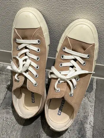CONVERSE ALL STAR 베이지 스니커즈