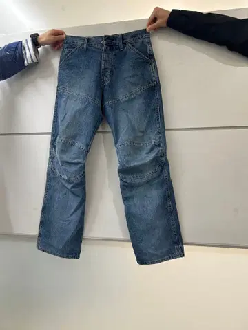 G-STAR RAW 입체 블루 데님 y2k