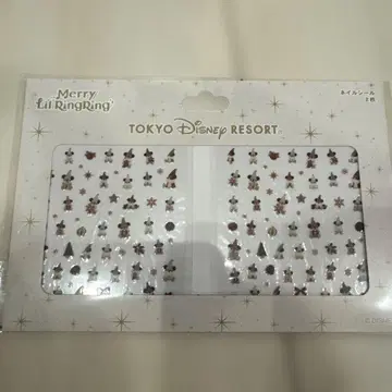 [ 미사용 새상품 ] 릴린링 네일씰 2개 디즈니 크리스마스