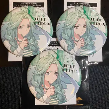 TO BE HERO X 마루이 캔뱃지 rest day 럭키 시안 3개