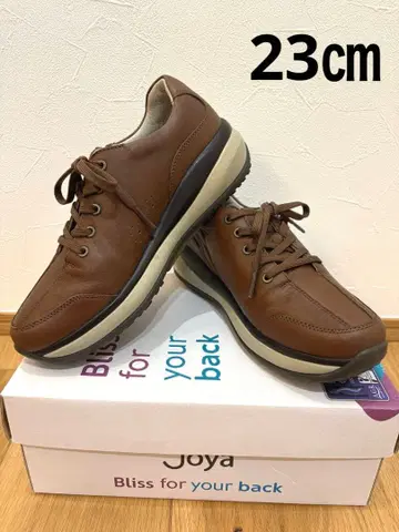 [ 새상품급 ] Joya 여성용 스니커즈 23.0cm 브라운 지퍼