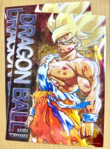 드래곤볼 원작 책받침 손오공 2장 세트