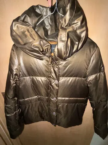 INDIVI 후드 부착 다운 자켓 38