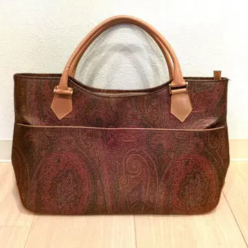 에트로 핸드백 페이즐리 무늬 PBC 가죽