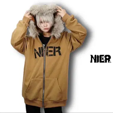NieR 봄/가을용 보송보송 ZIP OUTER [ 탈부착 퍼 포함 ]
