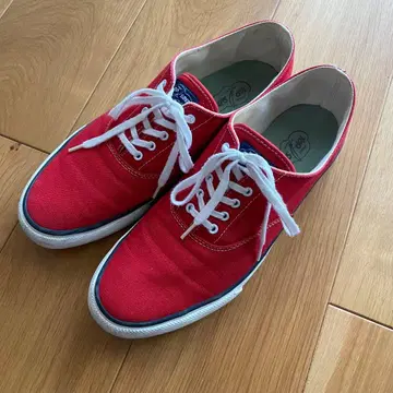 탑사이더 데크 슈즈 RED 27 SPERRY TOP SIDER