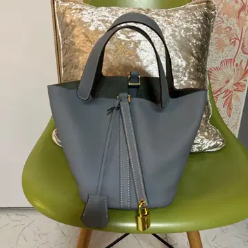 천연 가죽 큐브 백