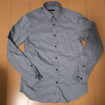 theory 그레이 긴팔 셔츠 사이즈 38