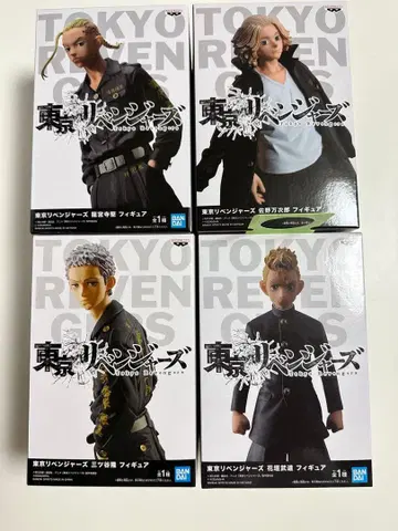 도쿄 리벤저스 피규어 4체 세트