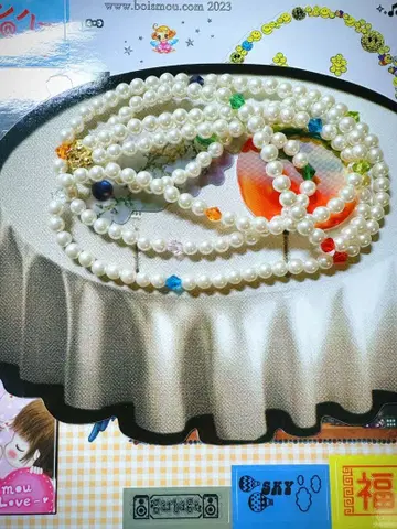 BEAMS BOY 펄 목걸이 heaven by marc jacobs