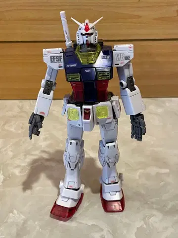 MG 건담 오리진 솔리드 클리어 완성품 rx-78-2