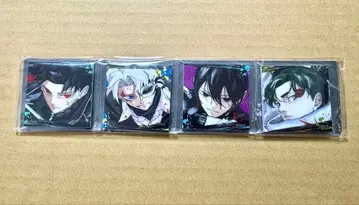카구라바치 아크릴 마그넷 4개 세트 무네히라 치카라, 사카모토 하쿠리