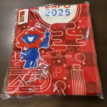 엑스포 2025 페이스 타월 약 34 x 80cm