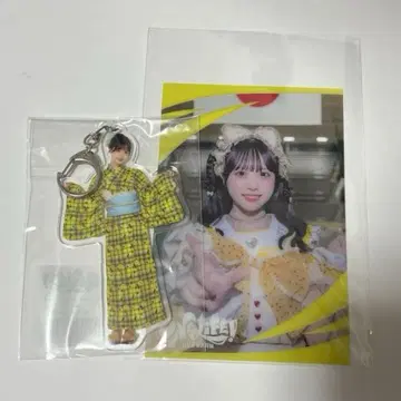 iLiFE 무도관 복권 아크릴 키링 클리어 카드 후쿠마루 우사