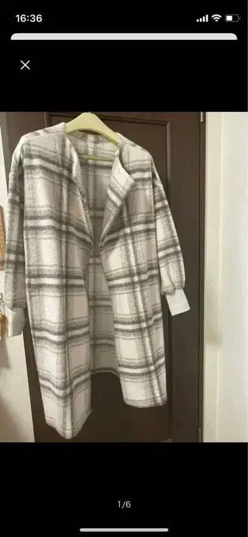 콜라주 개럴개런트 울 코트