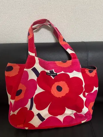 marimekko 꽃무늬 토트백