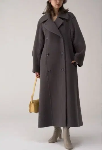 [ 스나이델 ] 허리핏 롱 코트