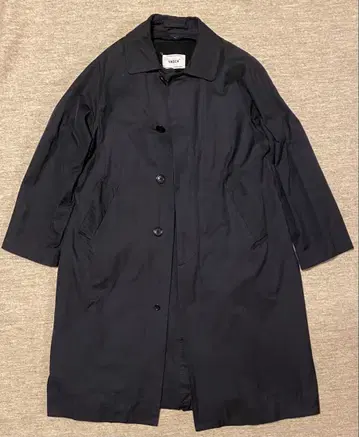 YAECA 블랙 스텐카라 코트 라이너 탈부착 가능