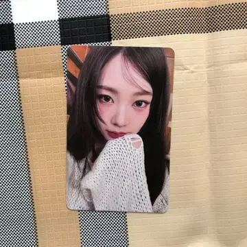 aespa 팬미팅 팬미팅 6000엔 구매 혜택 카리나 트레이딩 카드 1