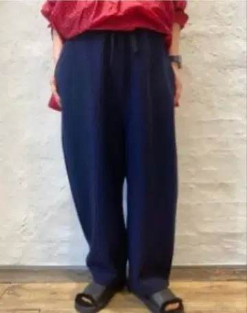 울 반지 벌룬 팬츠입니다