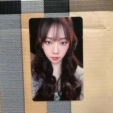 aespa 팬미팅 팬미팅 6000엔 구매 혜택 카리나 트레이딩 카드 2