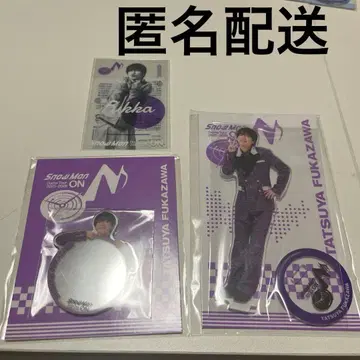 SnowMan 후카사와 타츠야 ON 굿즈 미러 스티커 클리어 스티커 등