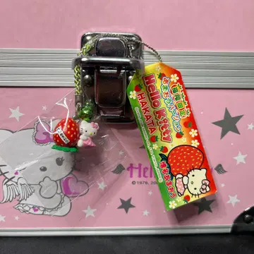 미사용 지역 한정 키티 스트랩 후쿠오카 한정판 아마오 버전 하카타 아마오