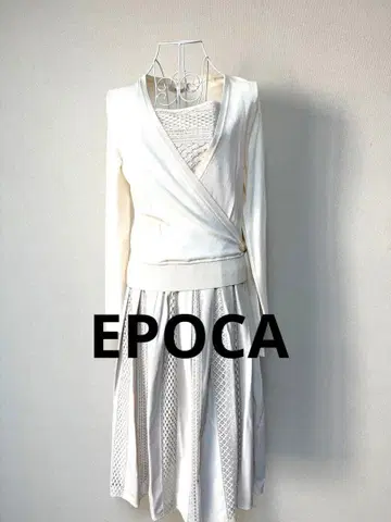 EPOCA 에포카 카슈쿨풍 상의 새상품 택 포함 아이보리