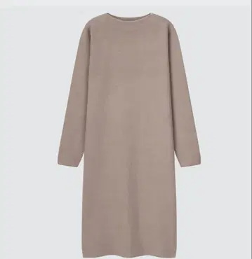 [ 당일 발송 ] 새상품급 유니클로 수플레얀 보트넥 원피스