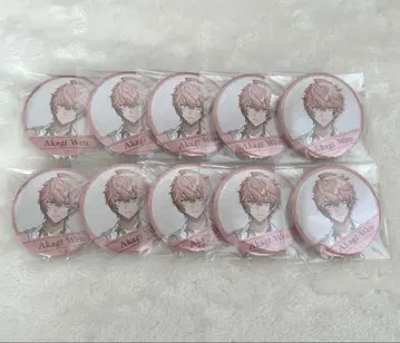 니지산지 아카기 웬 welcome 캔뱃지