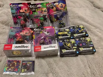 Splatoon amiibo 피규어 세트 즉시 구매 댓글 부탁드립니다