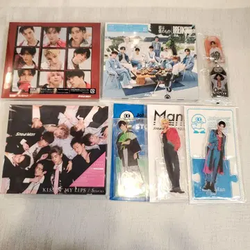 Snow Man, CD/아크릴 스탠드/키링 세트