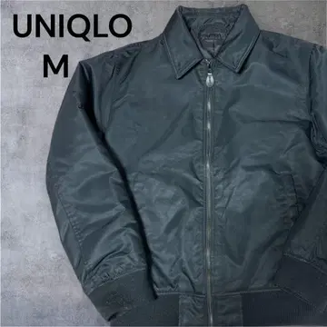 [ UNIQLO ] 플라이트 자켓 블랙 남성용 M 사이즈