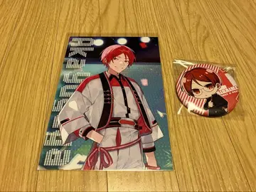 따뜻해지는 2대째 빨간색 캔뱃지 엽서