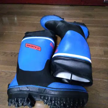 다이도 마이티 II 장화 파랑/블랙 중고