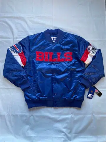 스타터 Buffalo Bills 바시티 자켓 블루 L