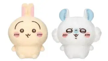 치이카와 (먼작귀) 시-프와 봉제 인형 토끼 모몽가