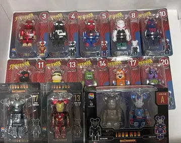 MARVEL 해피 복권 베어브릭 모음