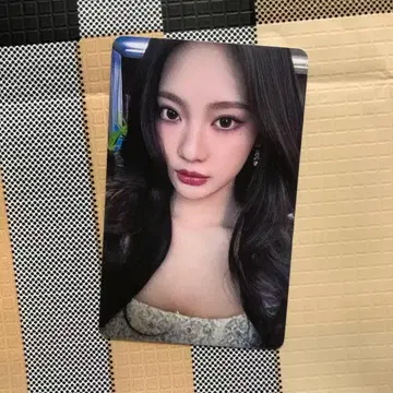 aespa 팬미팅 팬미팅 6000엔 구매 혜택 닝닝 트레이딩 카드 1