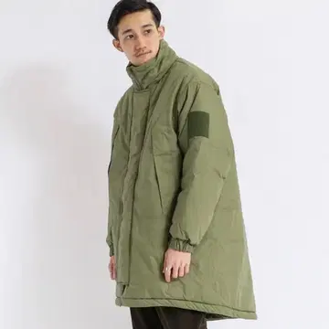 coen 코엔 몬스터 후드티 충전솜 자켓 밀리터리 카키 M