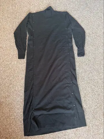 LE CIEL BLEU 블랙 롱 드레스 36