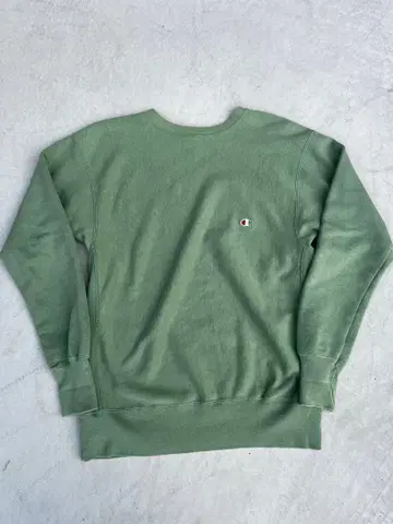 90s 챔피온 리버스 위브 USA 그린 눈 있음 눈 달린 말차